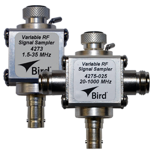 Variable RF Signal Samplers