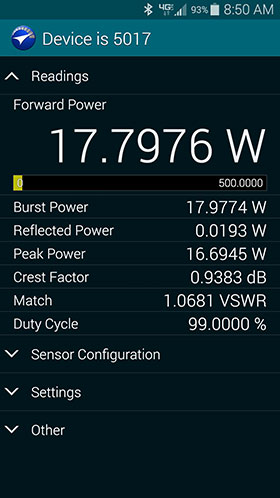 Bird RF Meter App